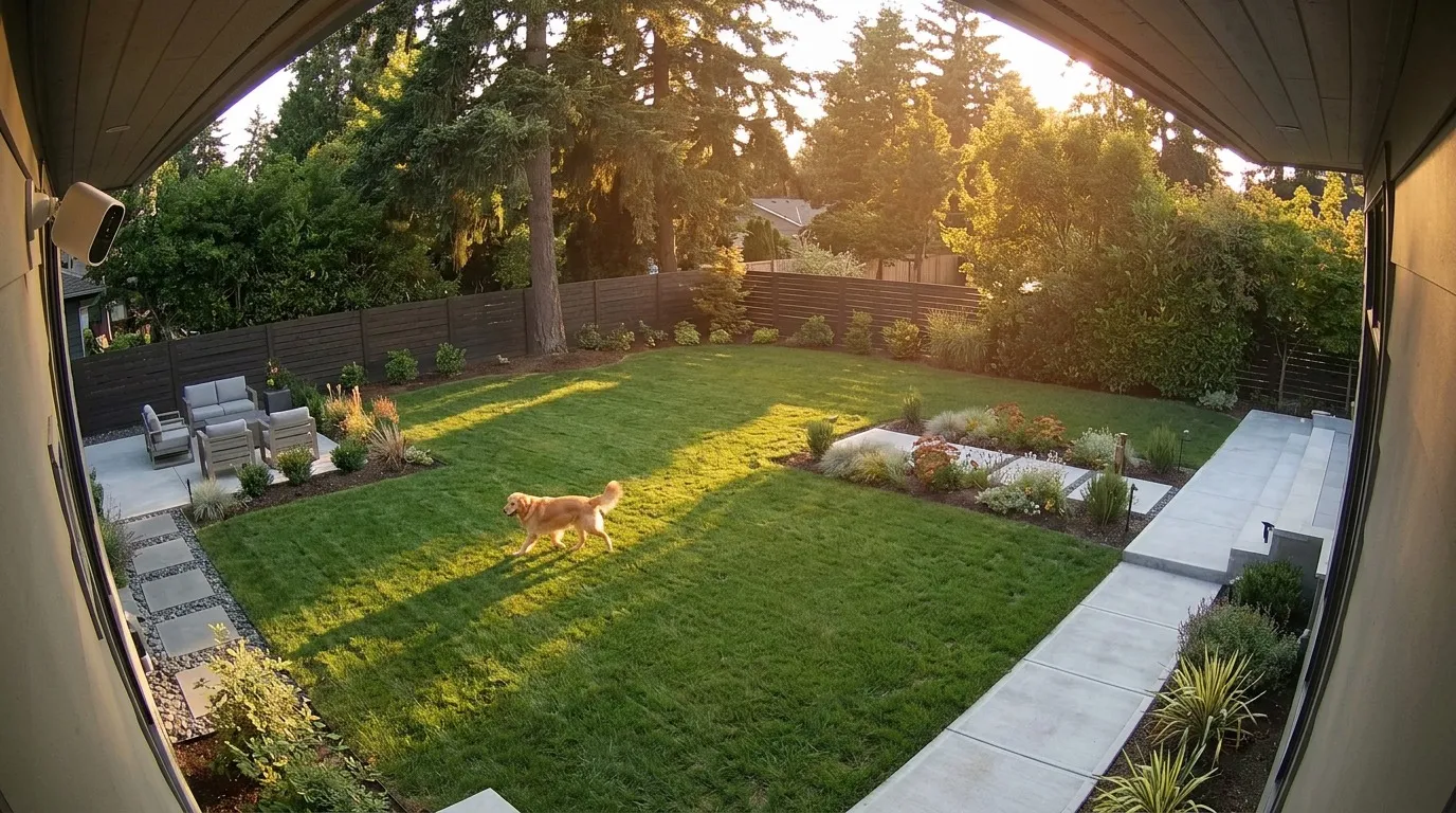 Backyard camera